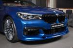BMW 750Li xDrive Avus Blue by Abu Dhabi Motors 2017 года